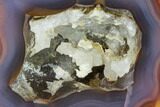 Coyamito Agate Geode Half - Chihuahua Mexico #114498-2